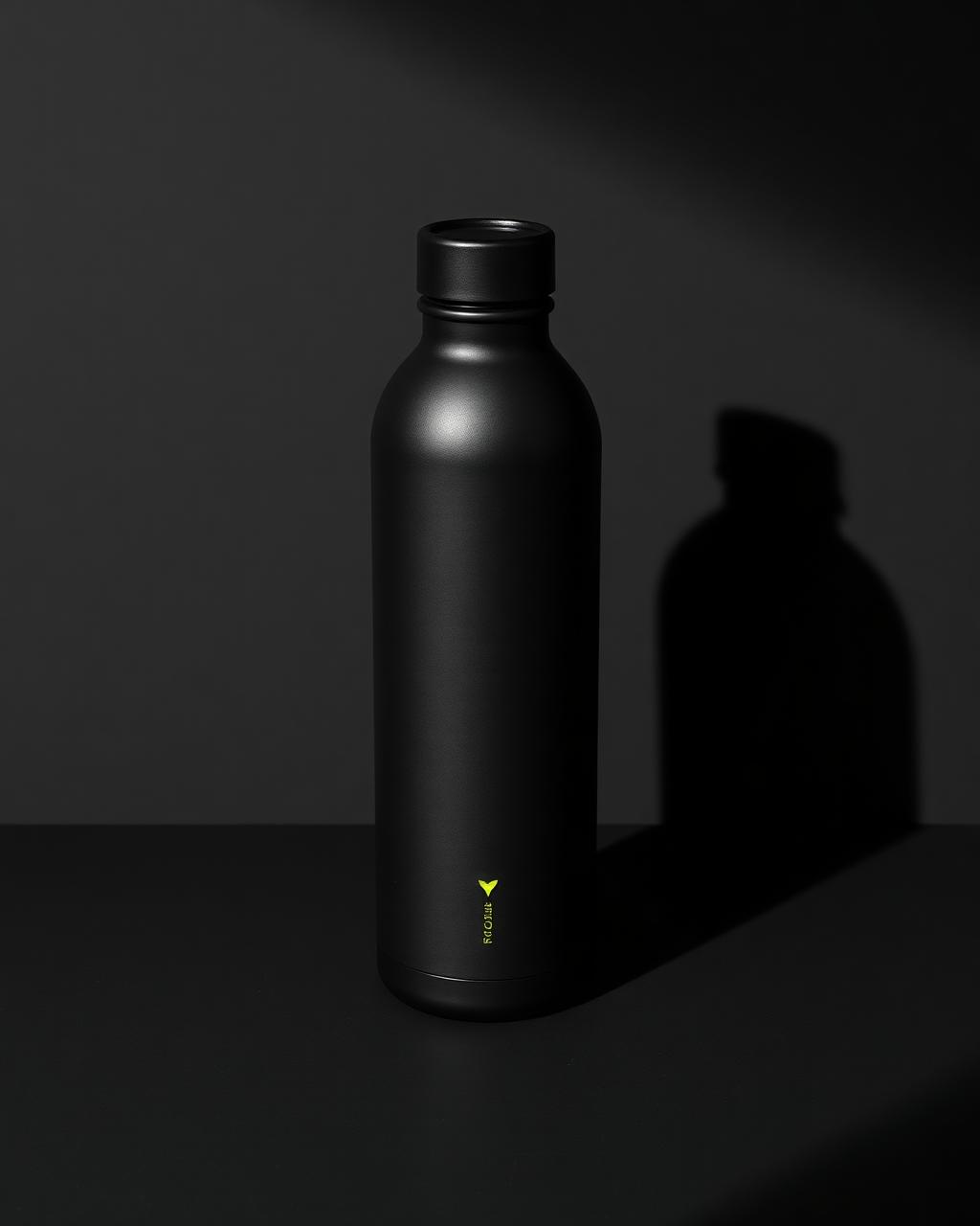 Matte Black Bottle