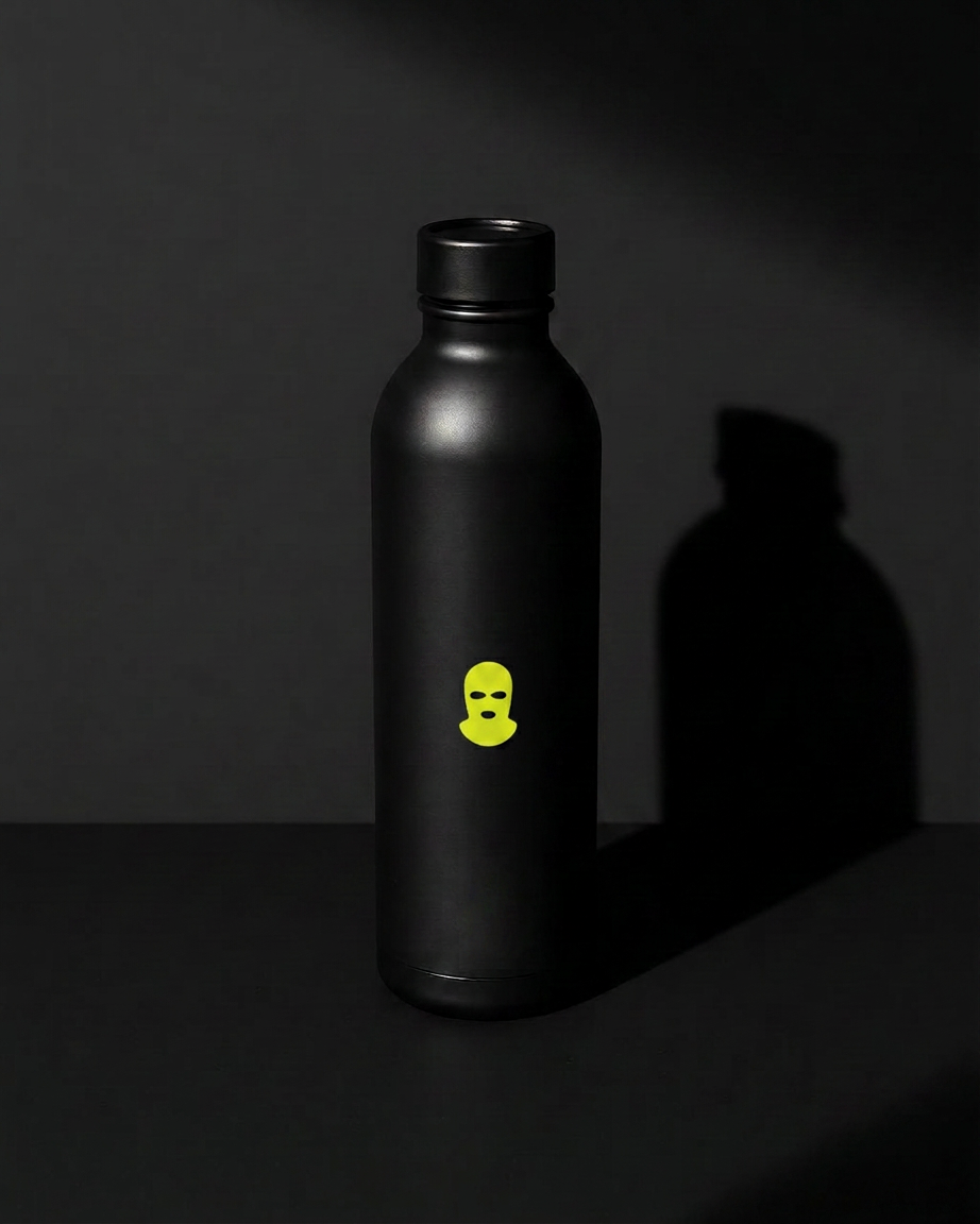 Matte Black Bottle